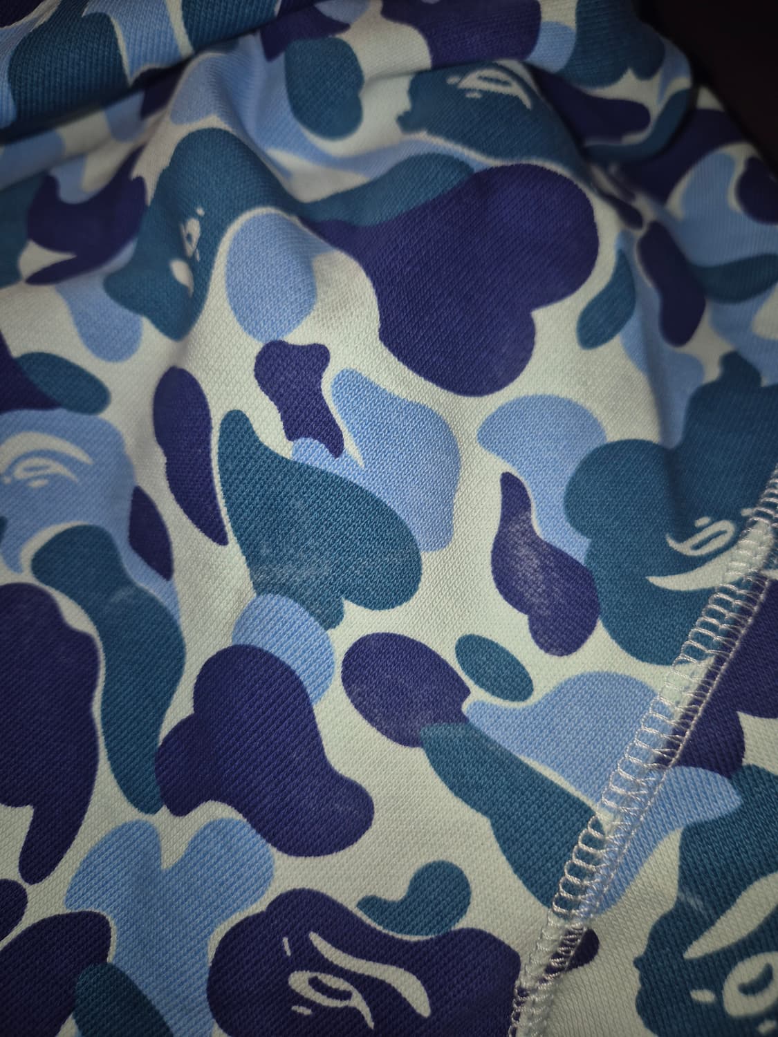 베이프 블루 샤크 후드집업 상품이미지10