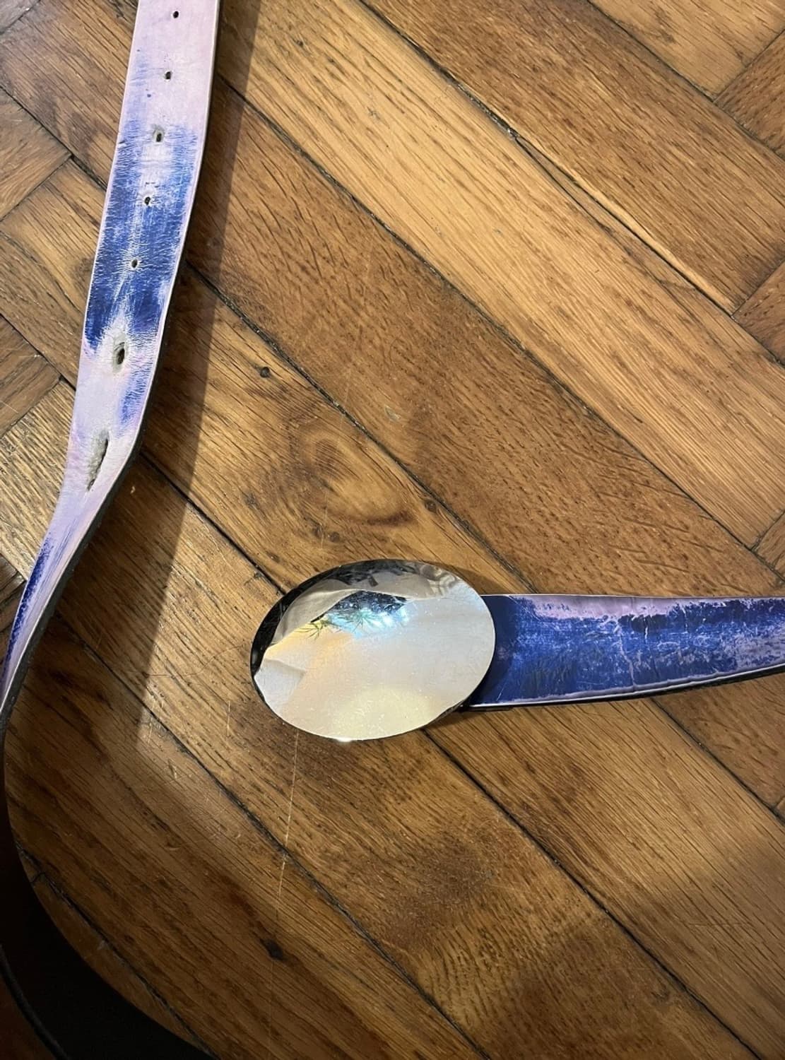 100) 메종 마르지엘라 아카이브 미러 벨트 상품이미지5