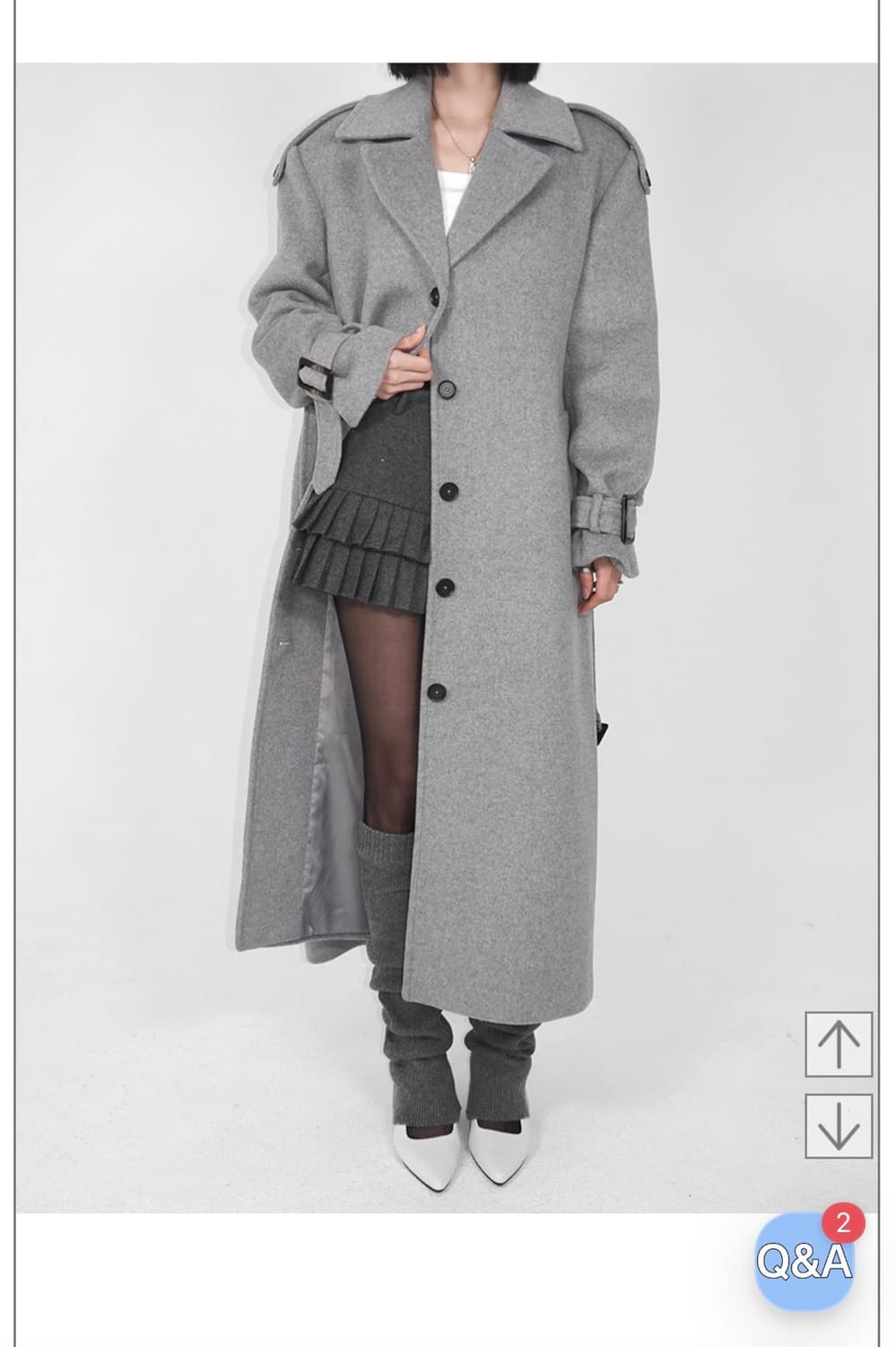 페일제이드 울맥시코트 그레이 새상품 상품이미지4