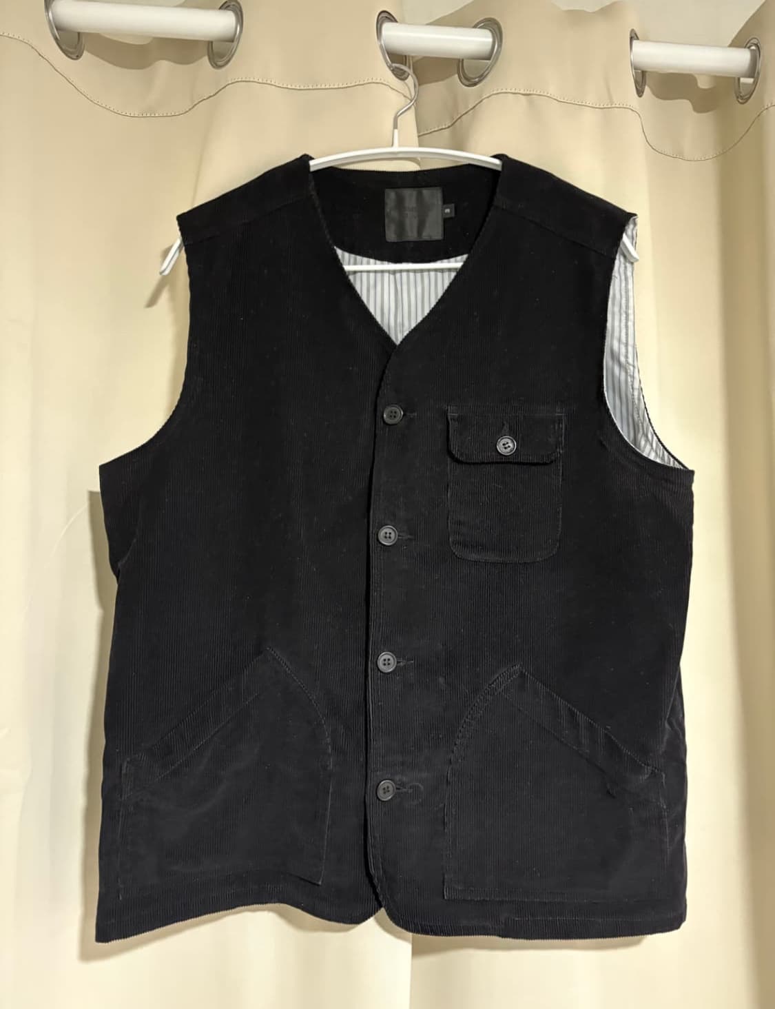 디미트리블랙 코듀로이 베스트(3사이즈) 상품이미지1