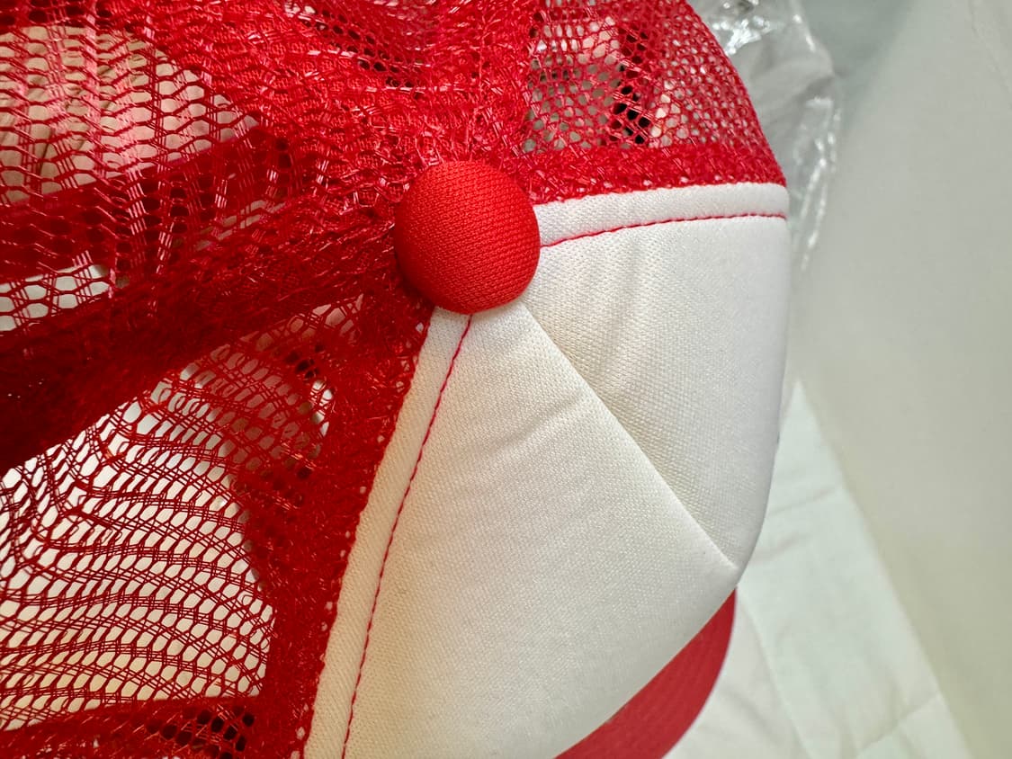 새제품 / 게스 X 베티붑 메쉬 트러커 캡 / 파이어 엔진 레드 / OS 상품이미지6
