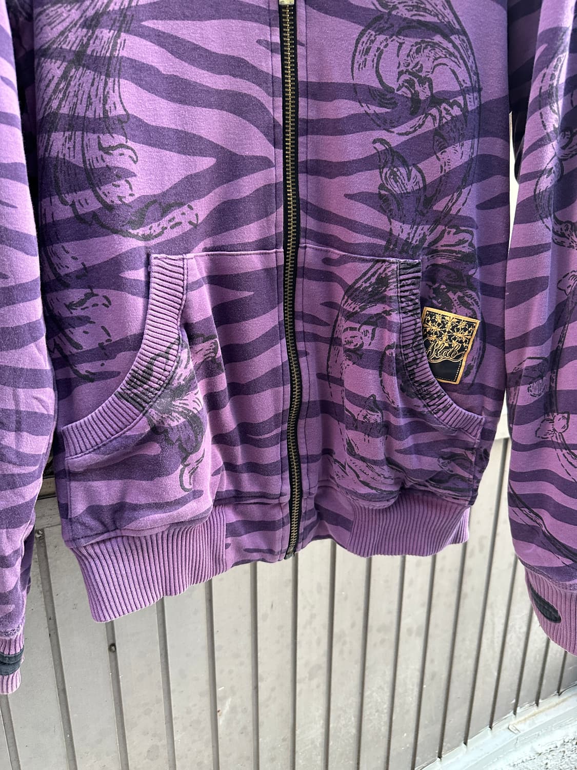 FLAP reversible punk printing hoody 상품이미지5