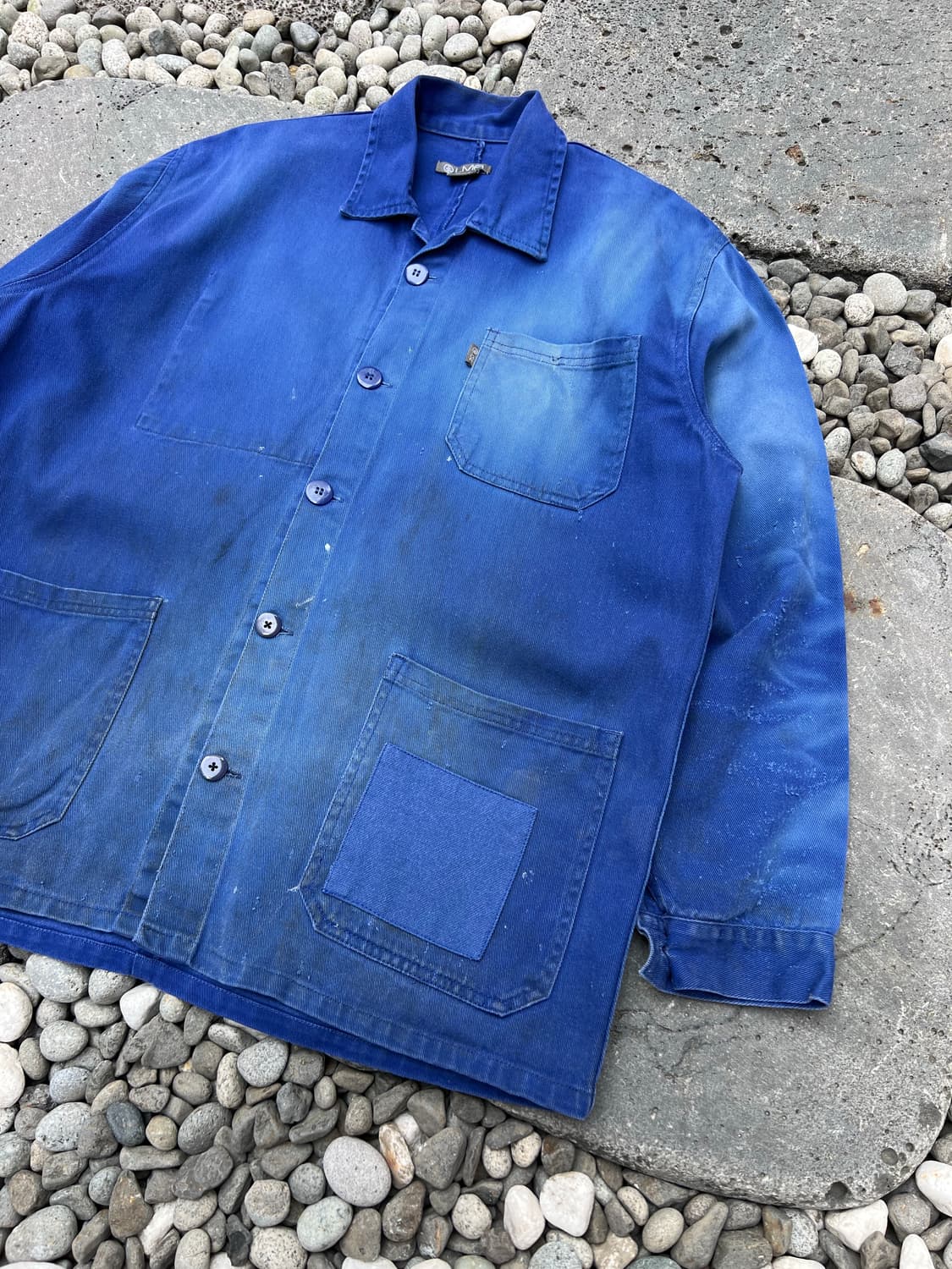 SUN FADED HARD WASHING VINTAGE 프렌치워크자켓 상품이미지4