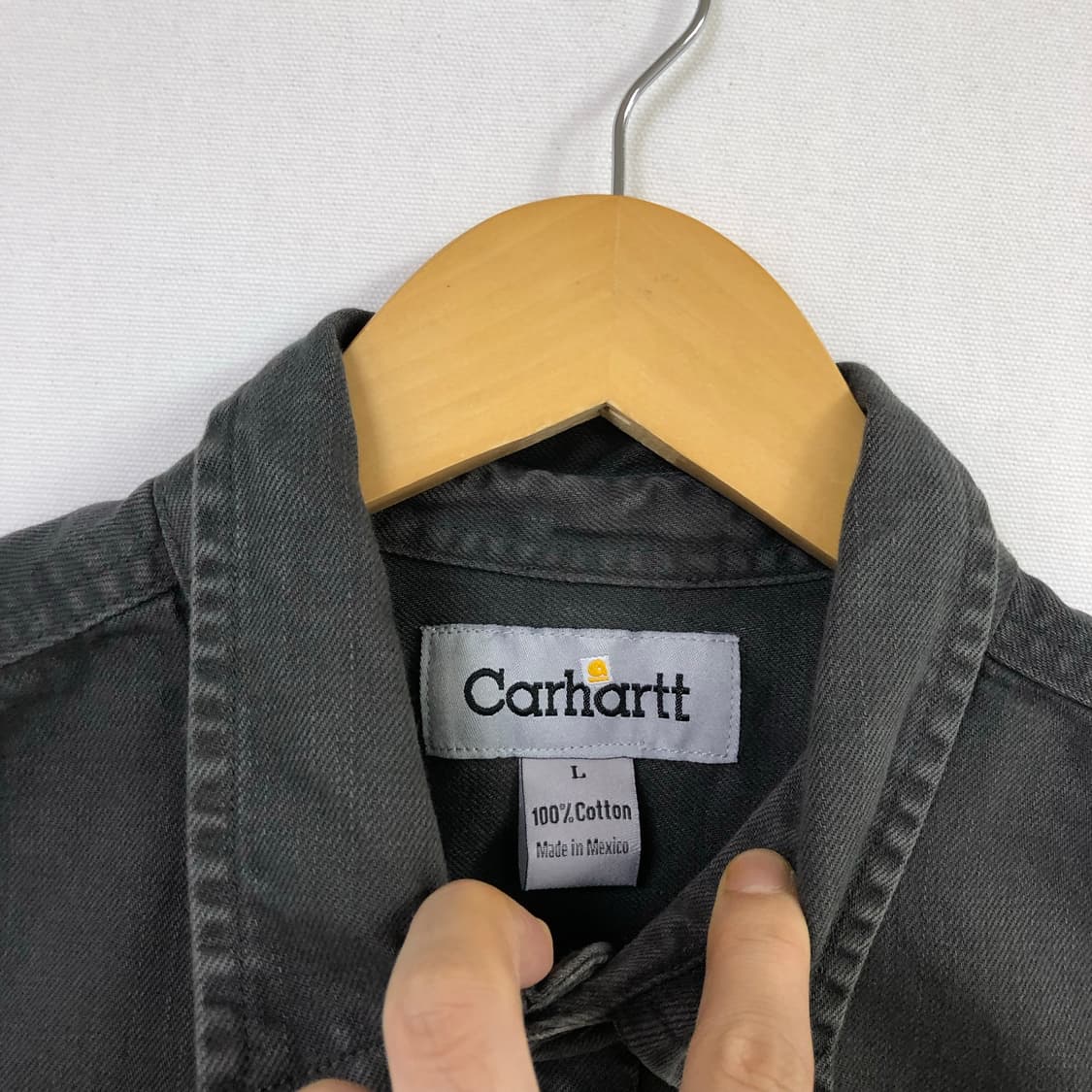 L 칼하트 데님 셔츠 상품이미지4