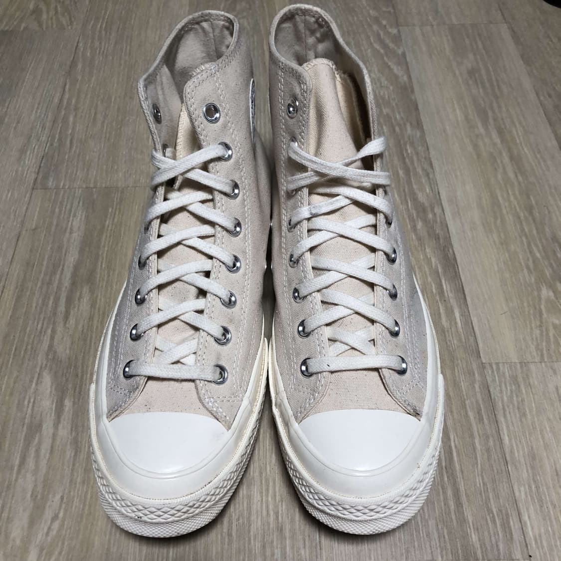 (280) 컨버스 CONVERSE 척70 하이 빈티지 캔버스 내추럴  상품이미지10