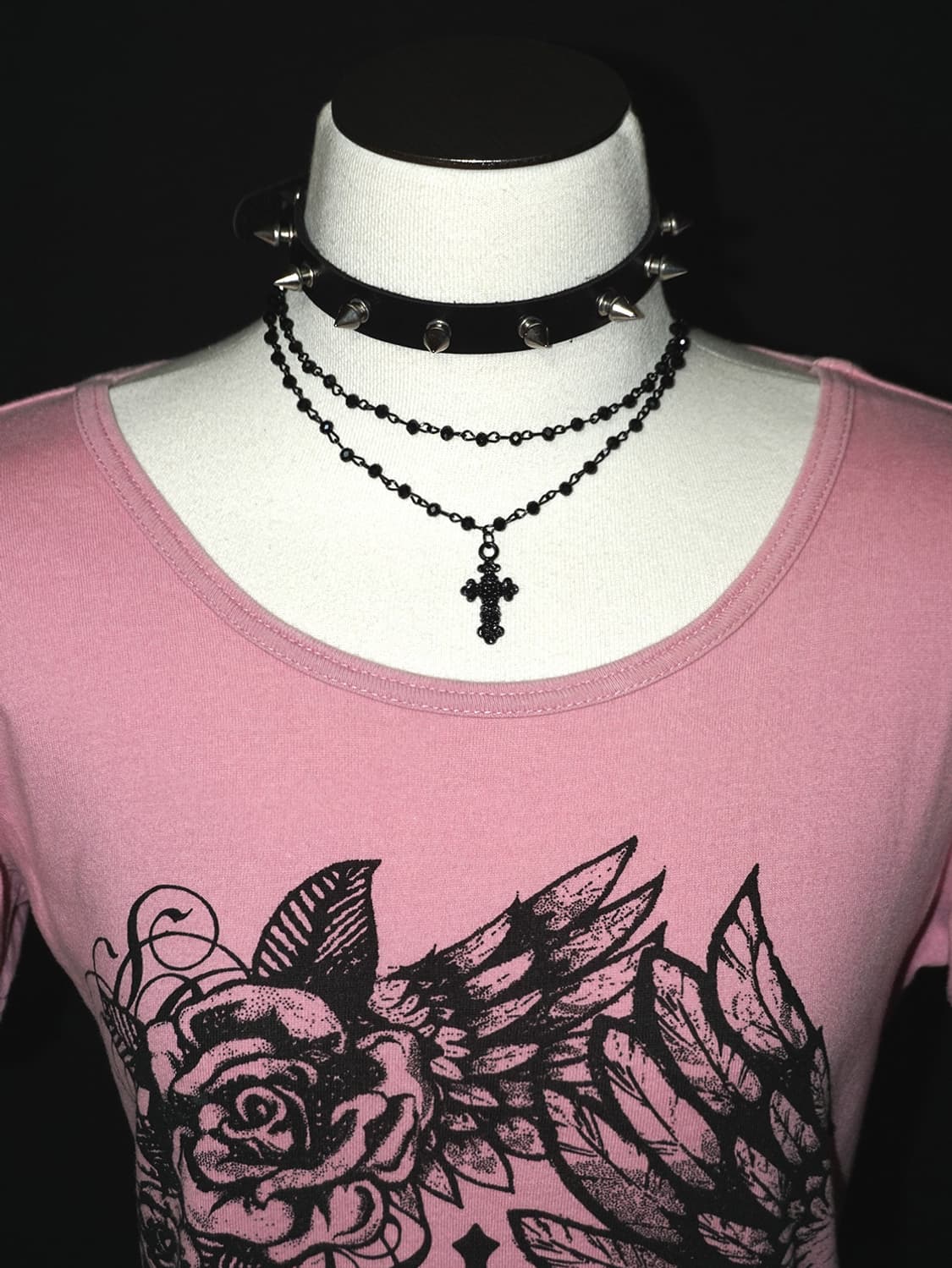 gothic lettering graphic t  상품이미지4