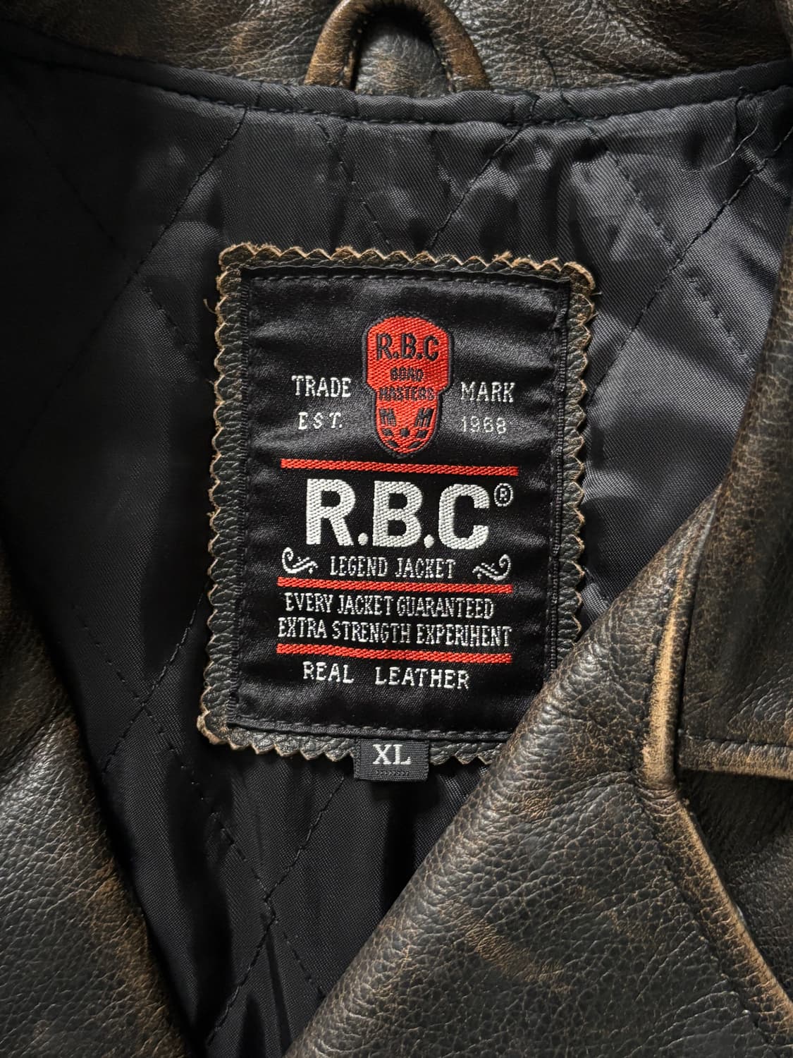 R.B.C 리얼 레더 더블 라이더 자켓  상품이미지4