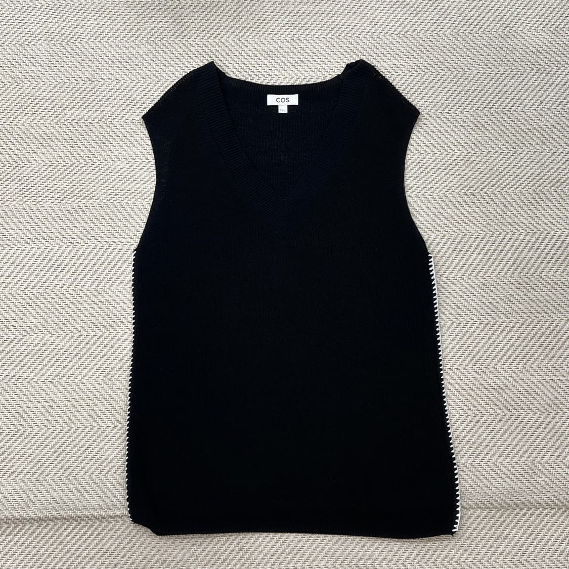 코스 스티치 니트베스트 r2348 상품이미지1