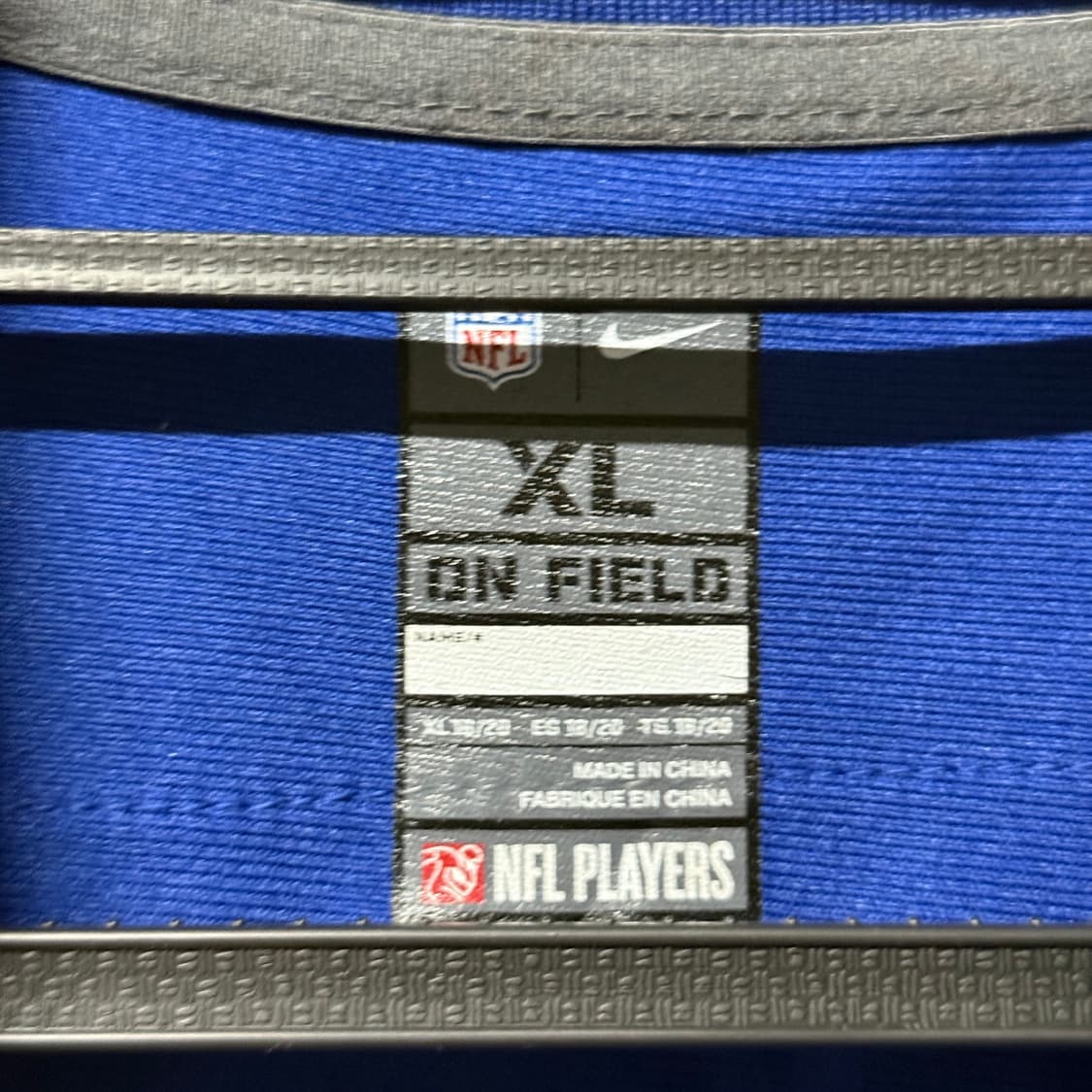 나이키 x NFL 뉴욕 자이언츠 베컴 주니어 마킹 풋볼 져지 상품이미지7