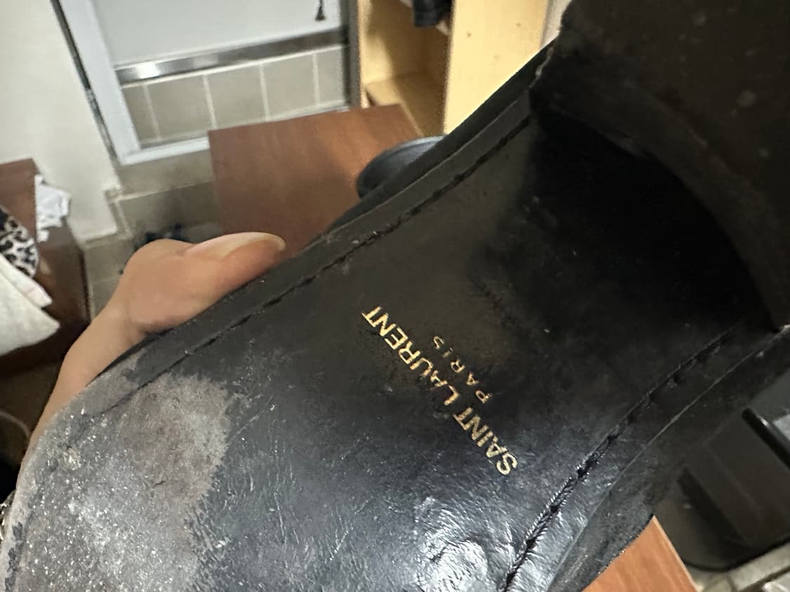 (43) 23 생로랑 스웨이드 앵클부츠 상품이미지7