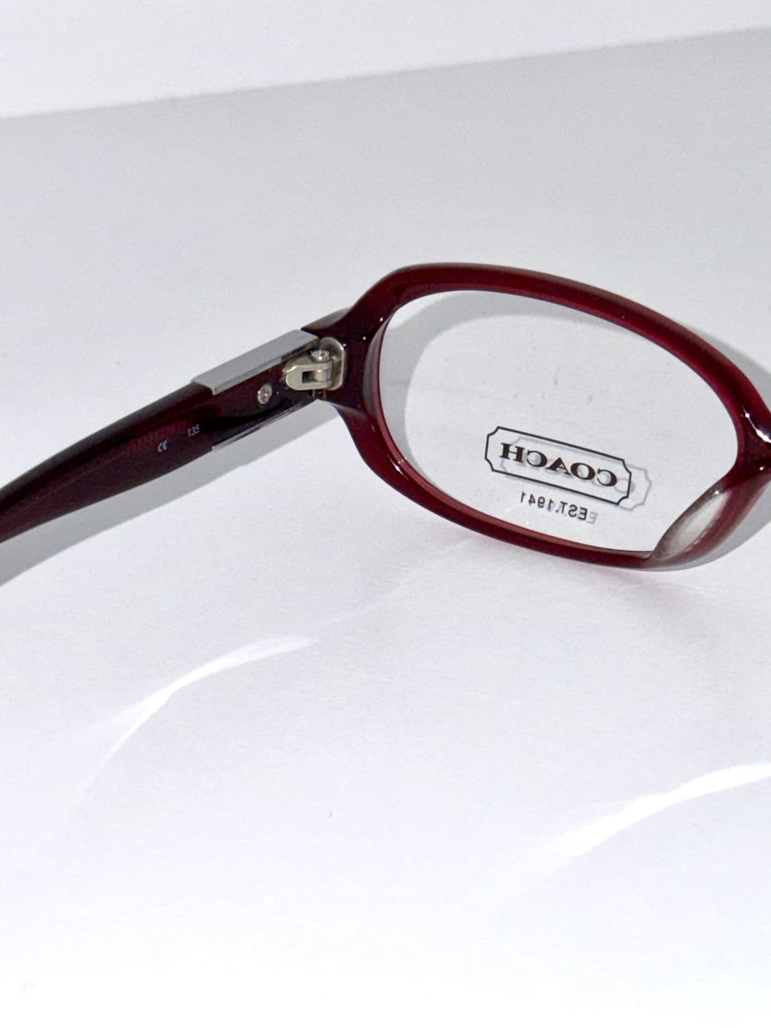 COACH 코치 버건디 안경 상품이미지5