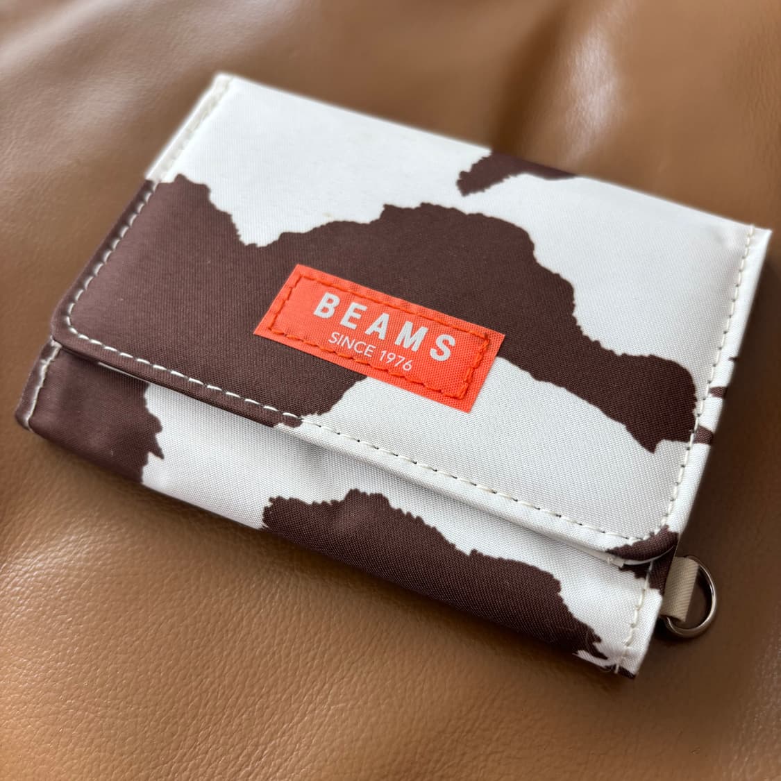 Beams 빔즈 빔스 카우 폴딩 월렛 지갑 상품이미지3