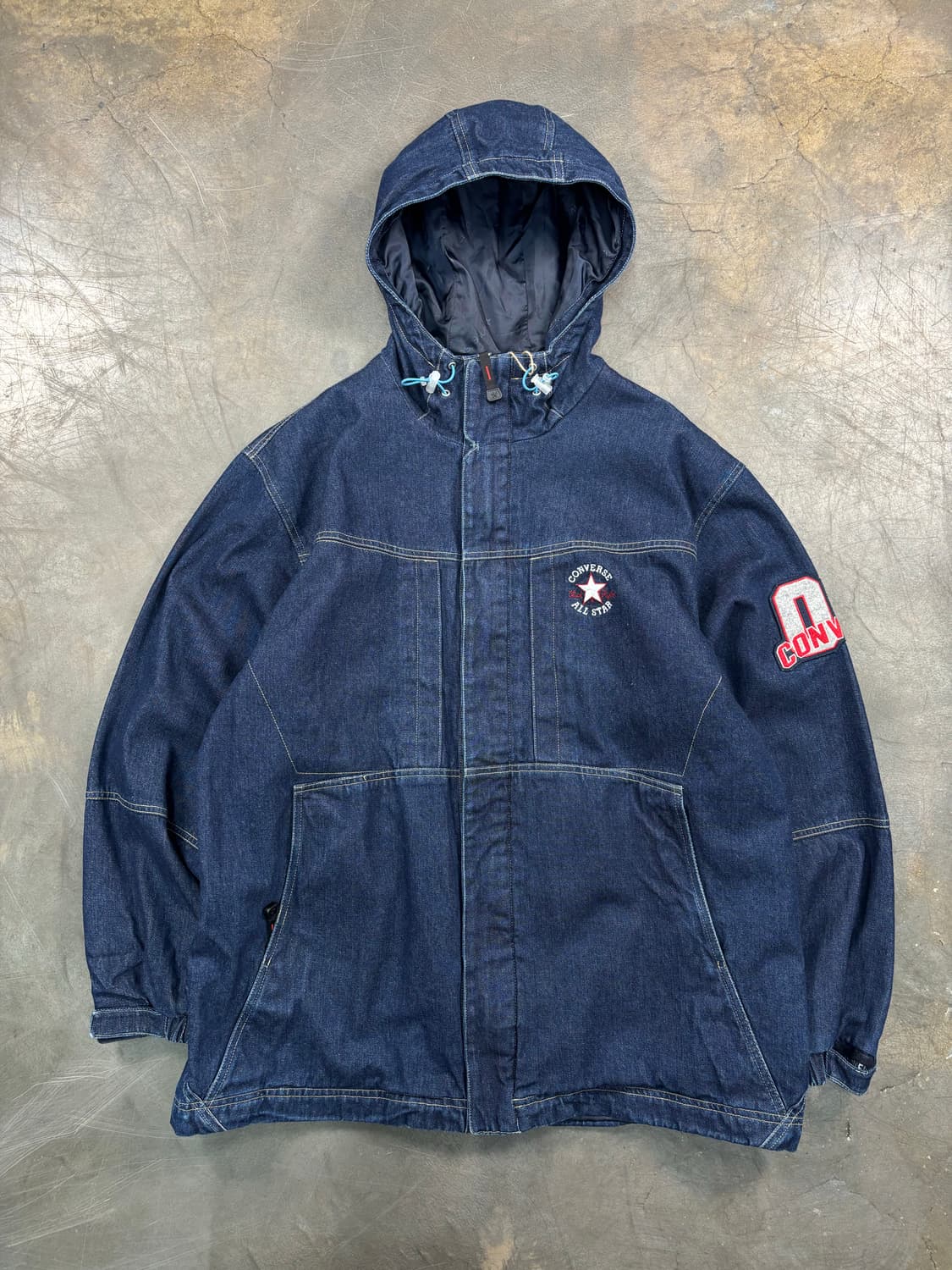 컨버스 올스타 데님 후드 자켓 상품이미지3