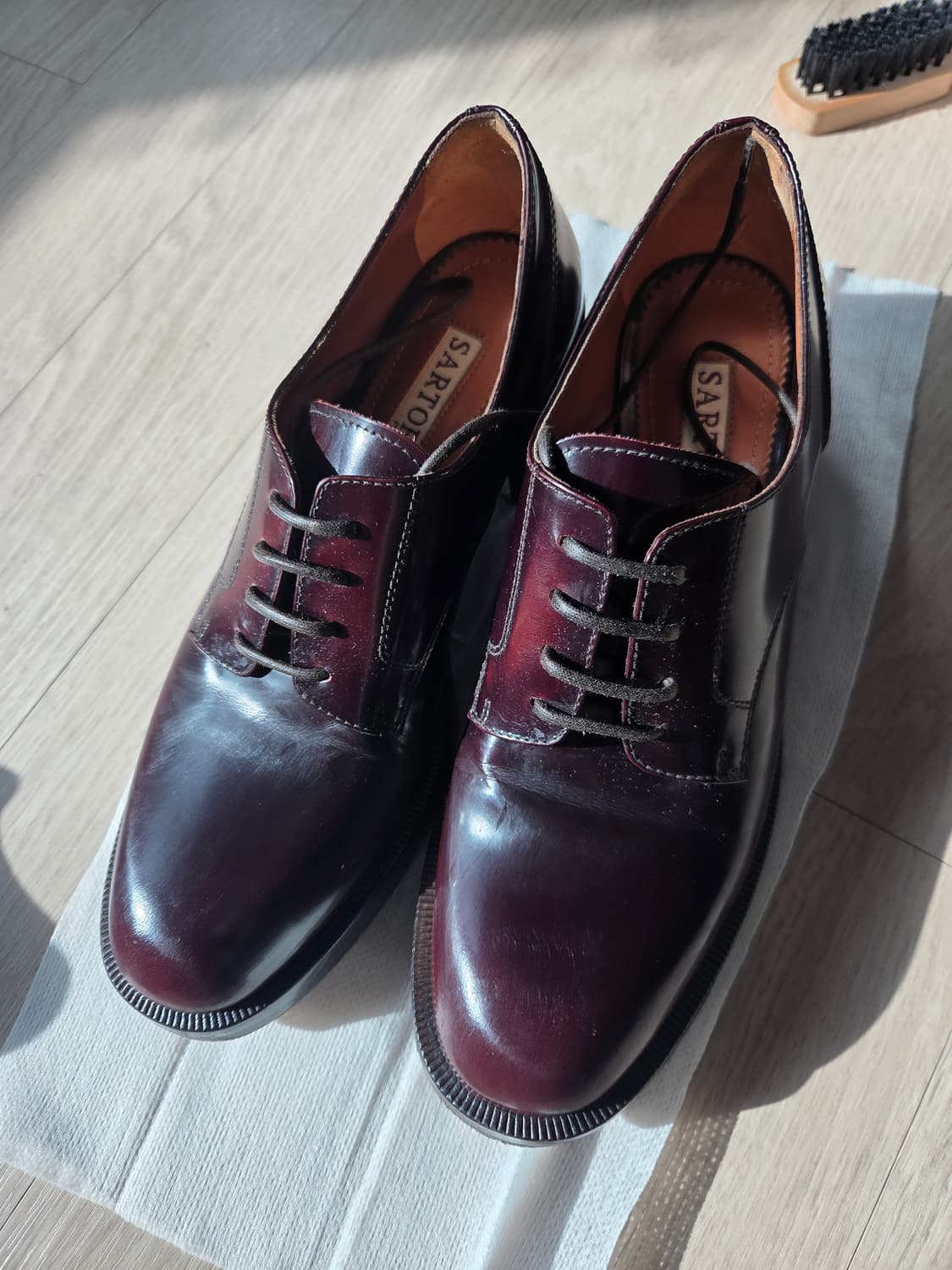 SARTORE 사토레 프랑스 더비슈즈 옥스퍼드 구두 230 36 1/2 상품이미지6