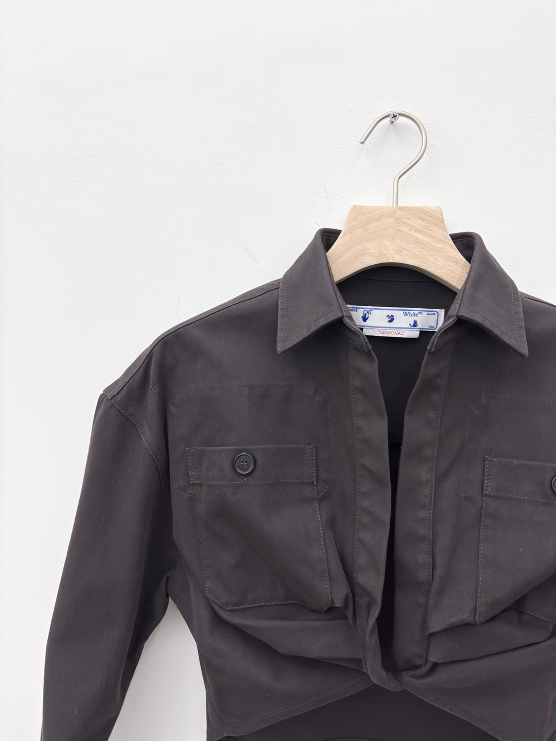 TWISTED CROPPED SHIRT 상품이미지2