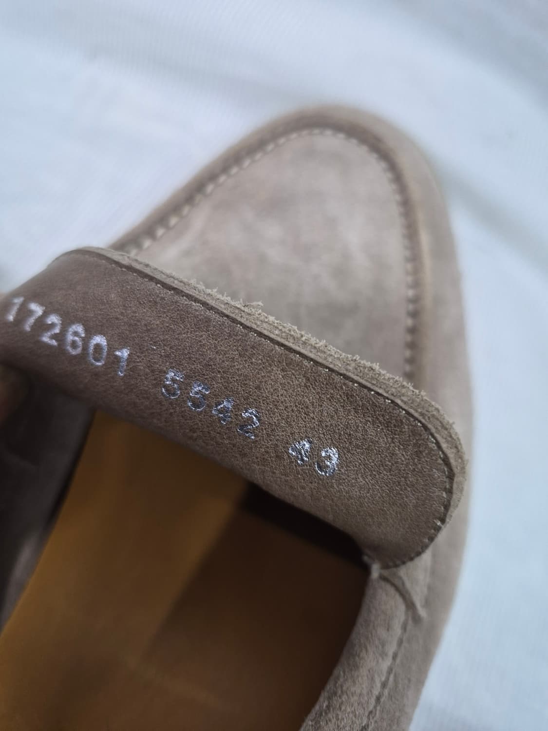 버윅 스웨이드 남성 로퍼 베이지 43 (280) 상품이미지5