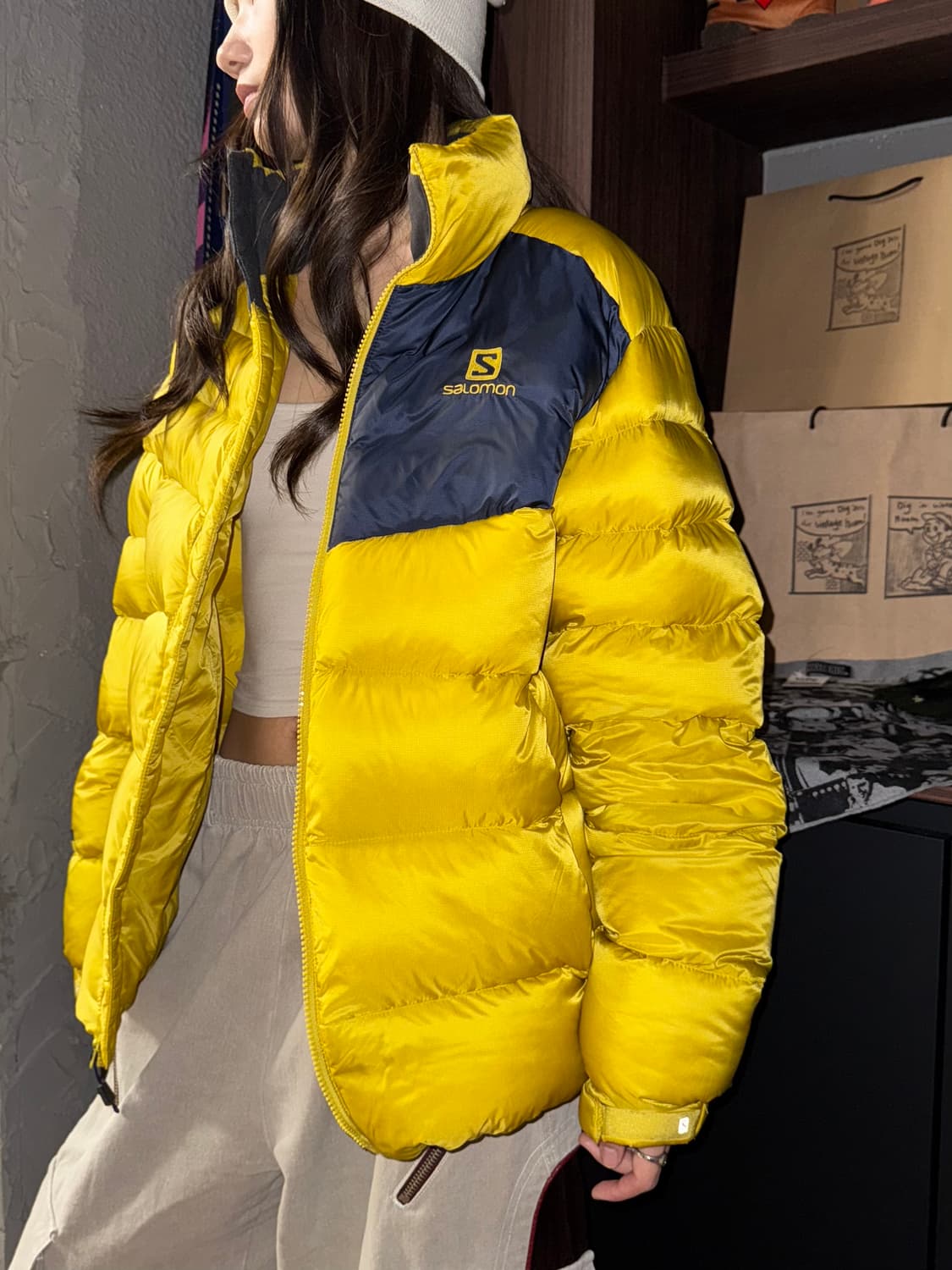 SALOMON 살로몬 퍼텍스 스노우다운 패딩 상품이미지3