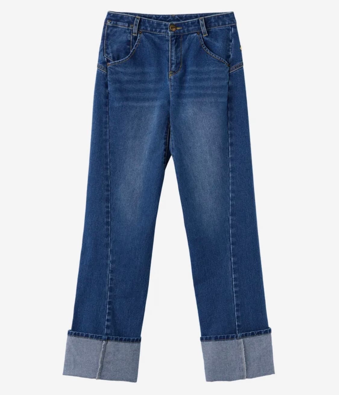 sculptor Applique Roll-Up Denim 상품이미지2