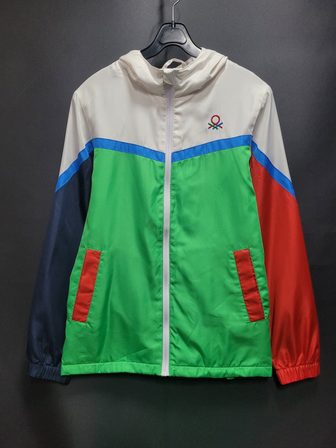 BENETTON 베네통 빈티지 바람막이 집업 자켓  상품이미지6