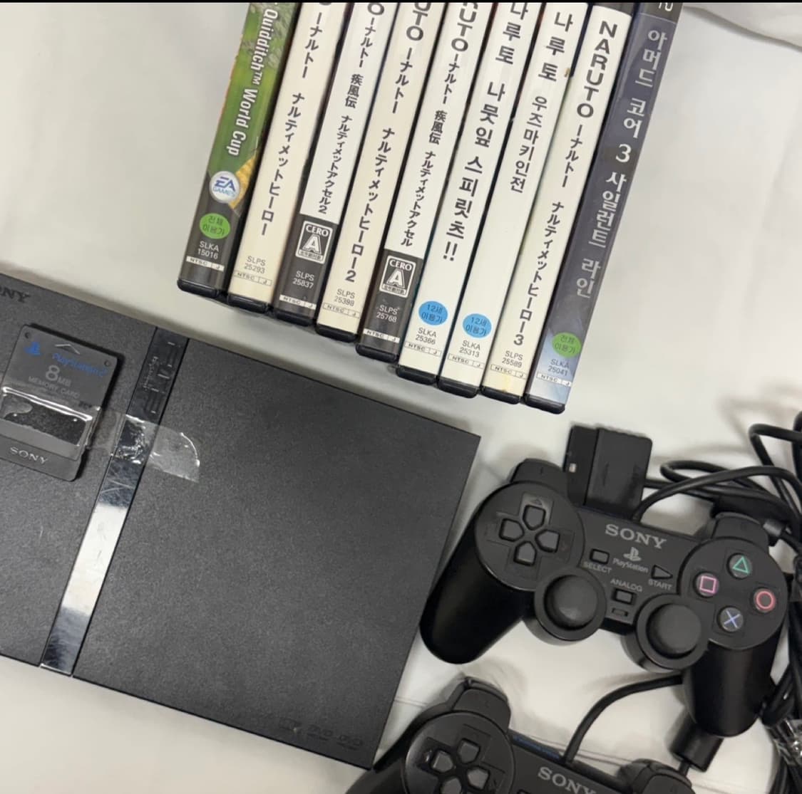 소니 PS2 플레이스테이션 플스2 게임기 풀세트 상품이미지4