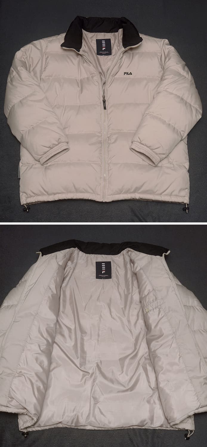휠라 (FILA) 헤리티지 클래식 베이직 푸퍼 다운패딩 (105+) 상품이미지2