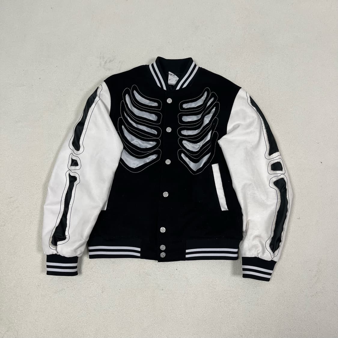 Surgery Bone Printing Varsity Jacket 상품이미지5