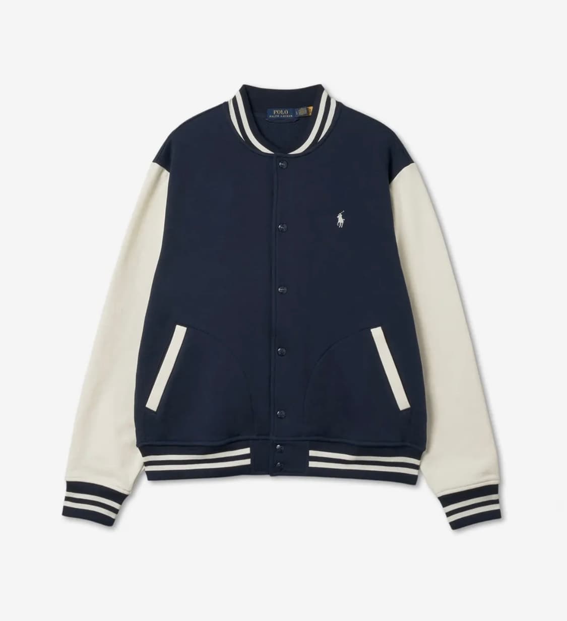 폴로 플리스 베이스볼 자켓 XL 팝니다~~!! 상품이미지1