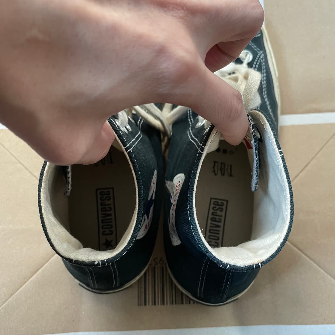 [260] 컨버스 하이 블랙 상품이미지5