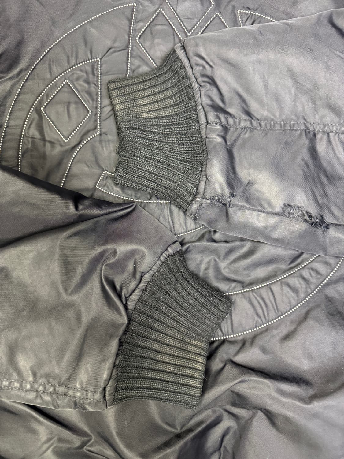 빈티지 90s 칼카니 karl kani  CWU 플라이트 자켓 S 상품이미지10