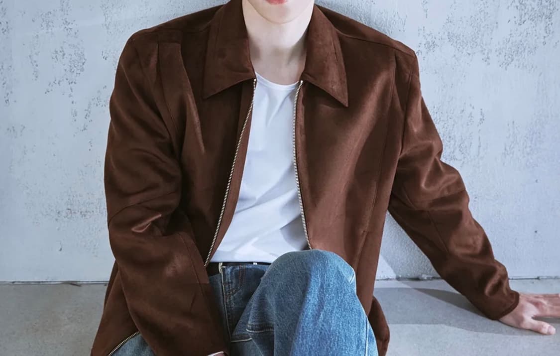 드로우핏 DRAW FIT 크레센트 스웨이드 자켓 M 최상급 상품이미지1