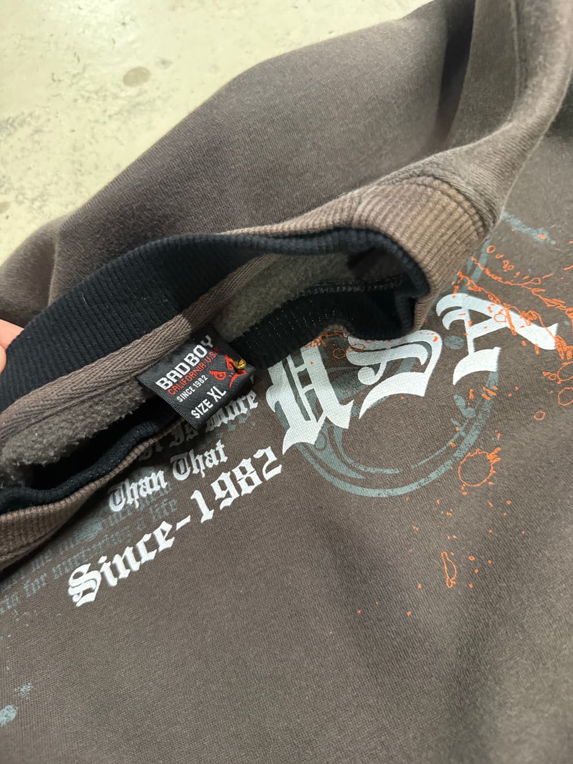 Bad boy lettering layered detail mtm 상품이미지8