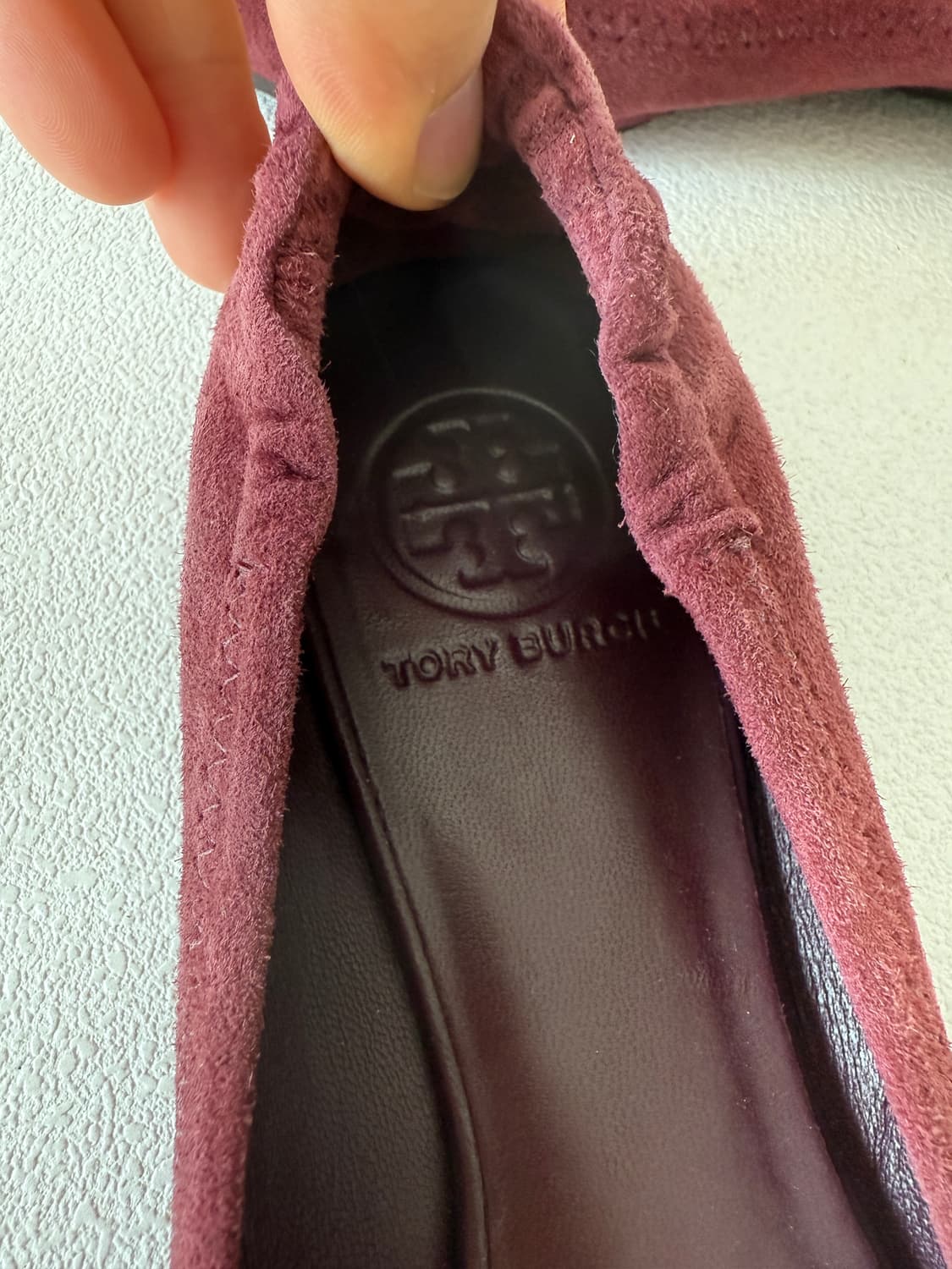 [7M, 240]토리버치(TORY BURCH) 스웨이드 플랫슈즈 상품이미지8