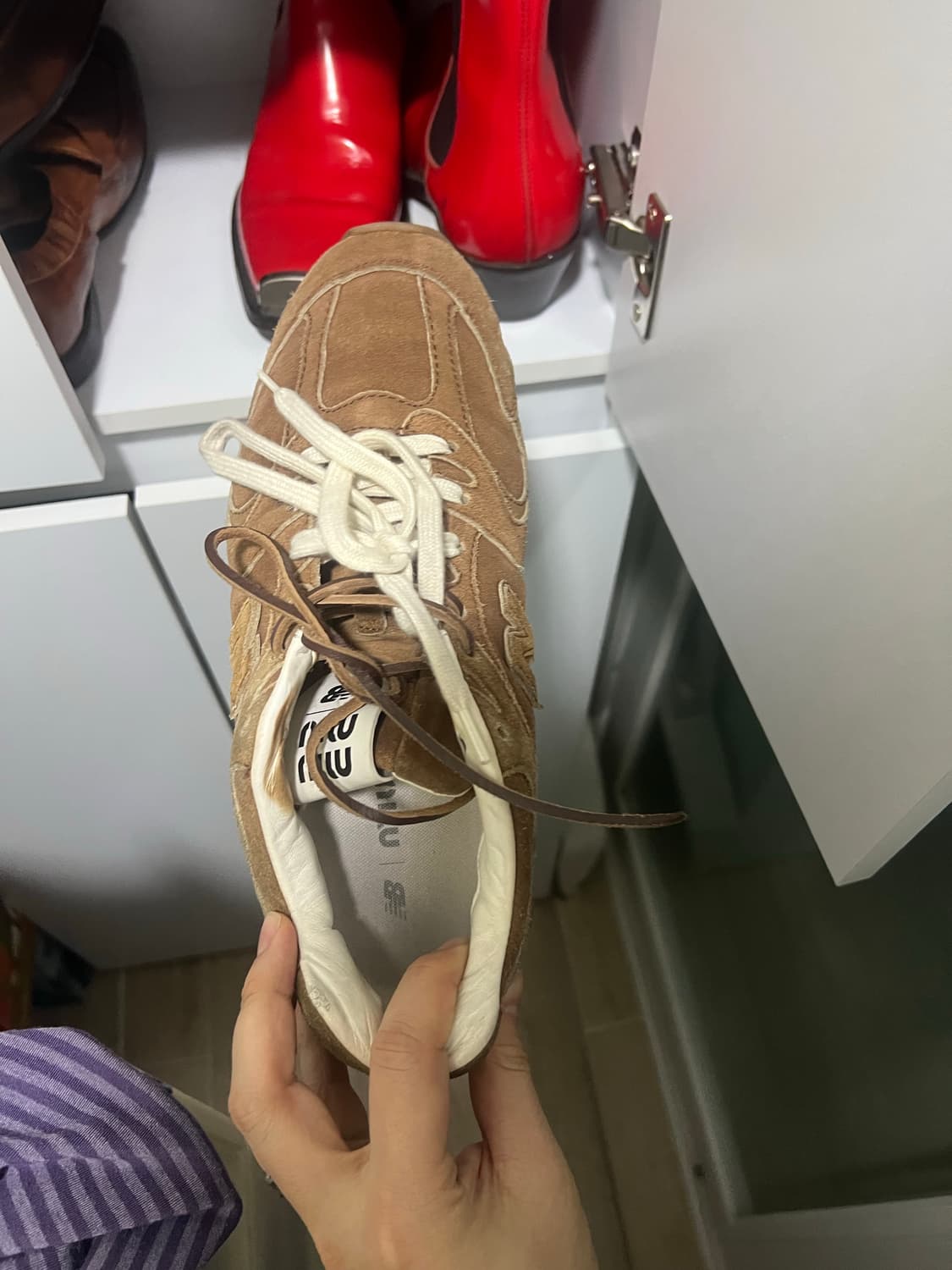미우미우 뉴발란스 530 시나몬 40.5사이즈  풀박  상품이미지2