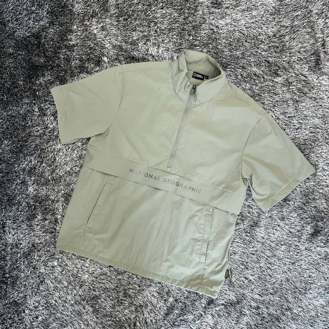 네셔널지오그래픽 우븐 아노락 (L) 상품이미지1