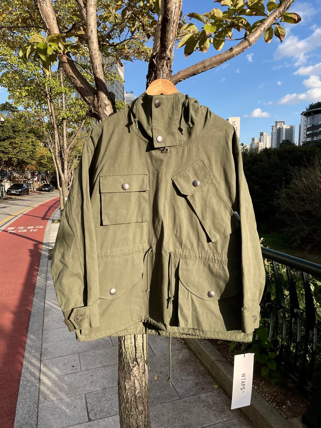 더블텝스 wtaps 21fw 인큐베이트 퍼티그 후드자켓 상품이미지1