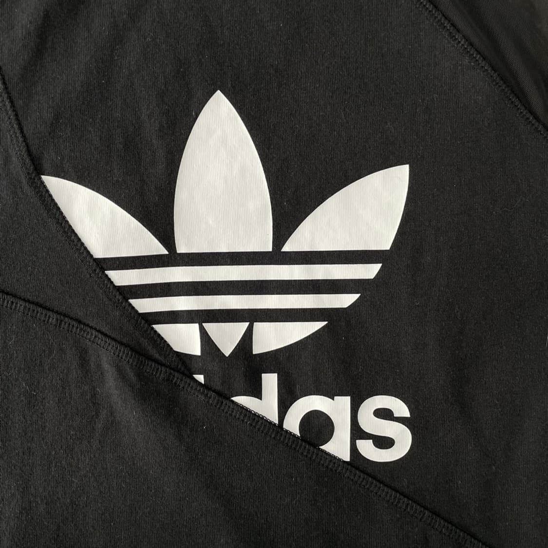 XS 아디다스 여성 하프숄더 시스루 반팔티 상품이미지5