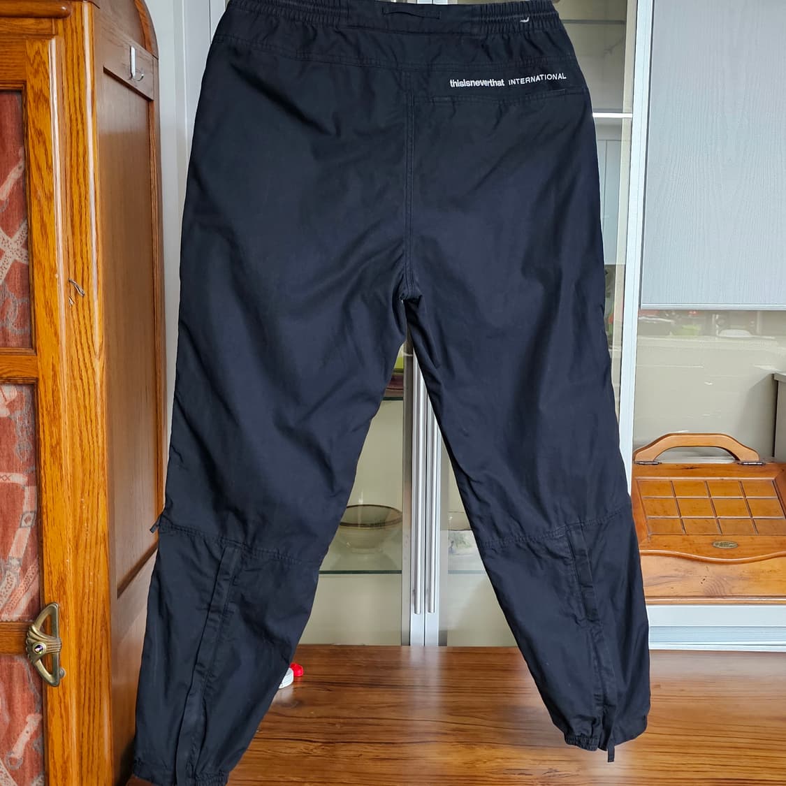 32인치 남성 디스이즈네버댓 카고 조거 팬츠 블랙 L 상품이미지4