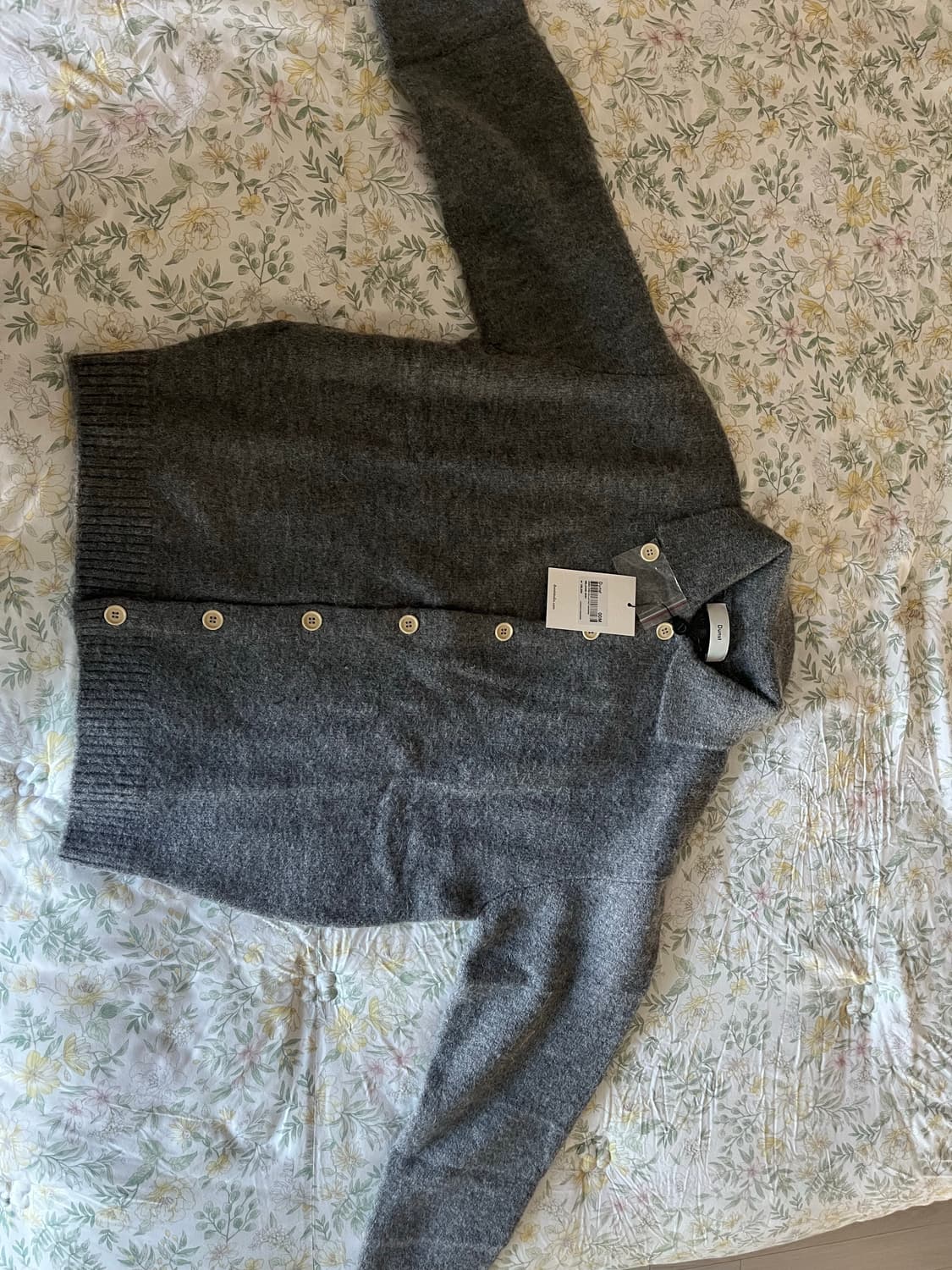 던스트 니트 가디건 M 사이즈 새제품 상품이미지3