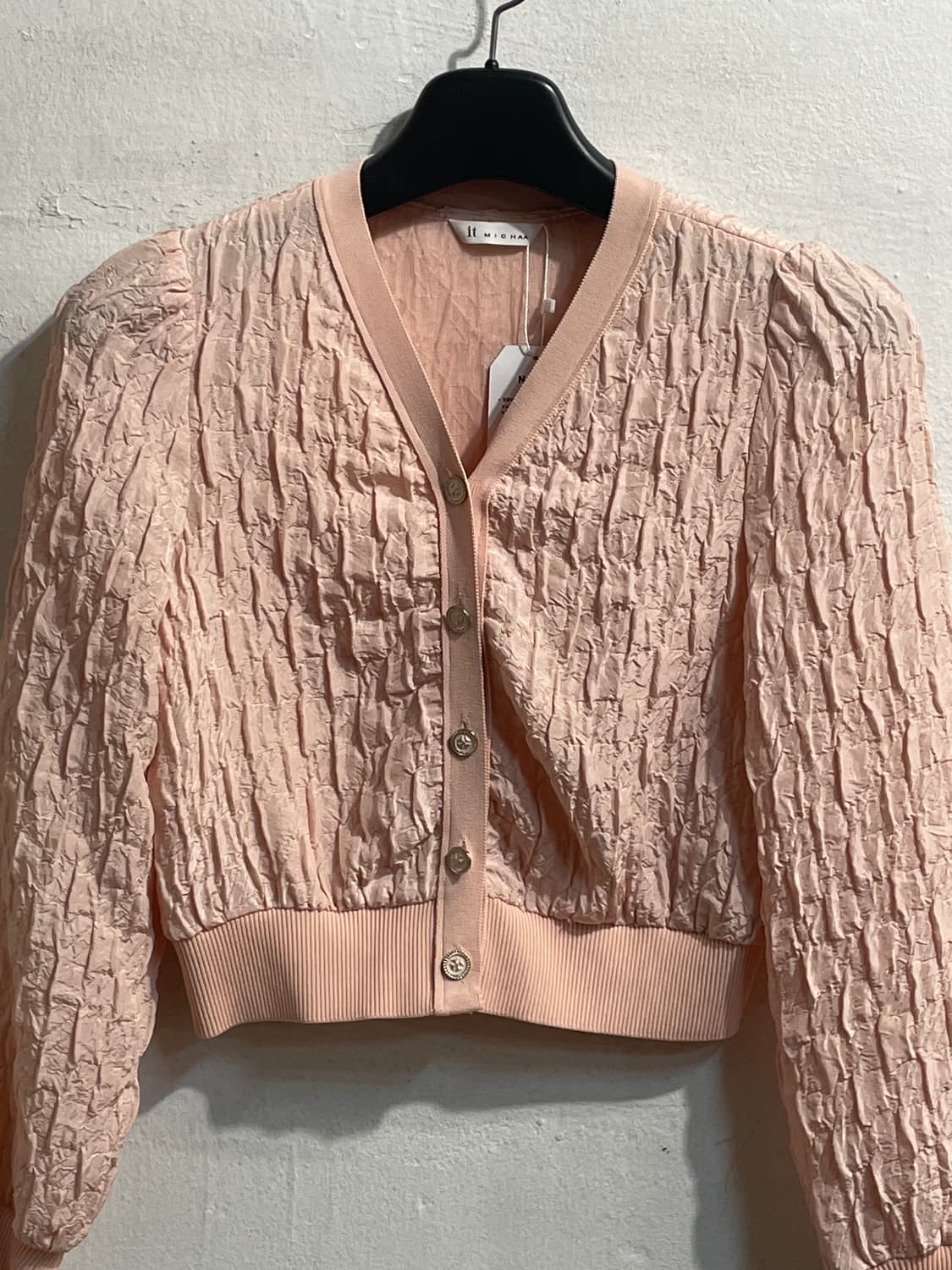 잇미샤 크롭 가디건 상품이미지2