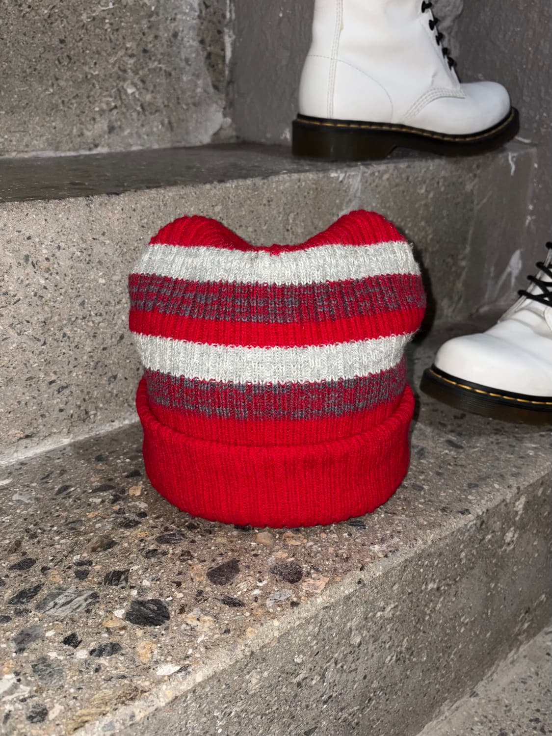 빈티지 스트라이프 비니 상품이미지1