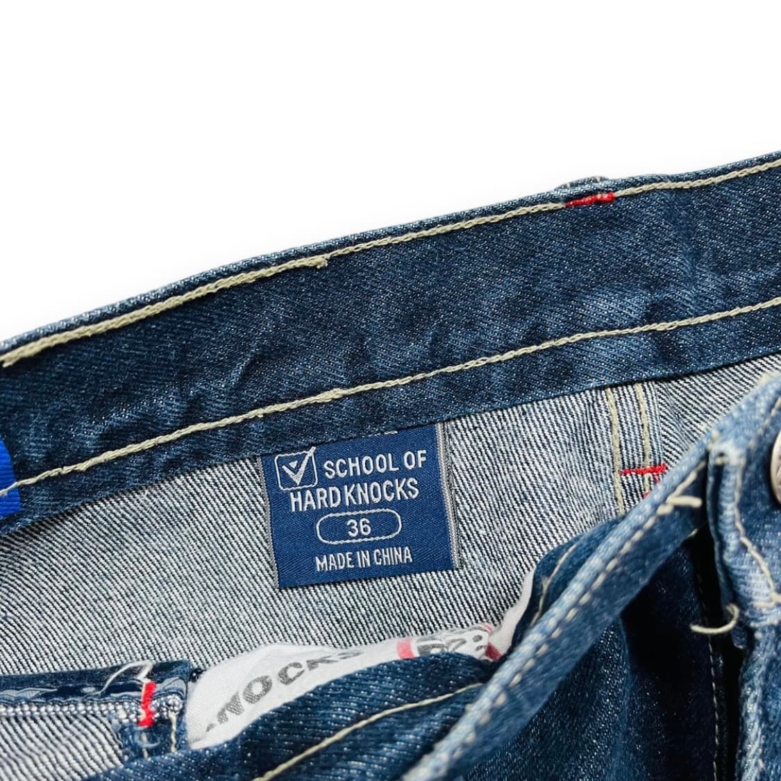 스쿨 오브 하드낙 올드스쿨 힙합맨 데님 카펜터 팬츠 상품이미지6