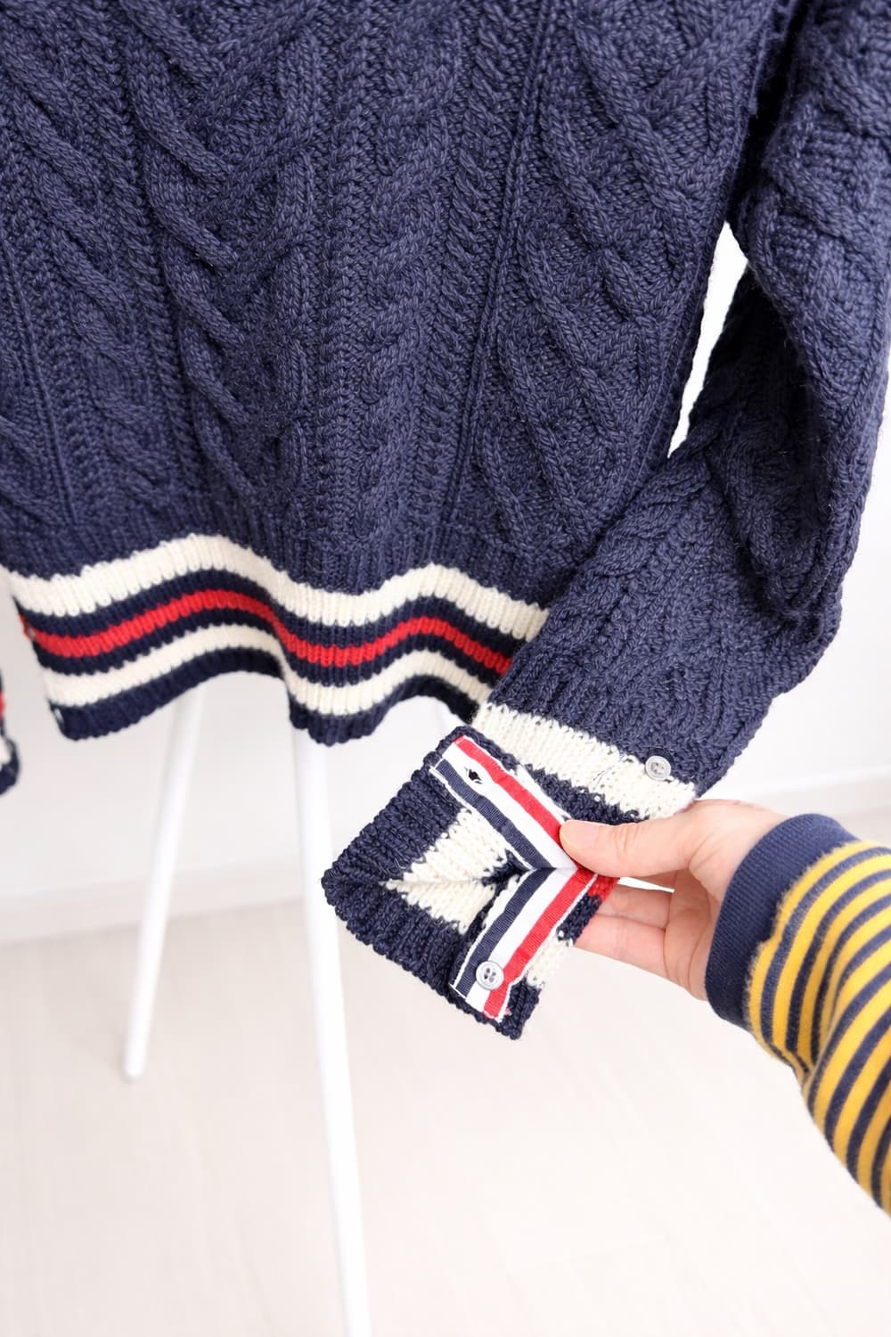 톰브라운 케이블 니트 상품이미지3