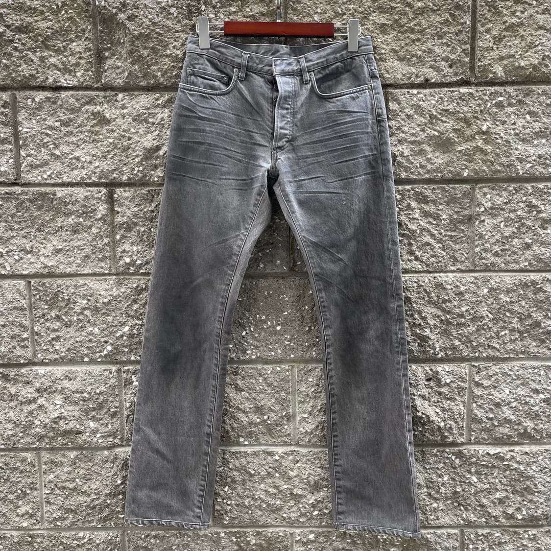 [30] Dior Homme 아카이브 코팅 데님 팬츠 상품이미지2