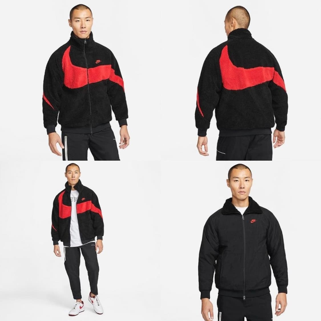 nike 나이키 빅스우시 양면 후리스 플리스 점퍼 자켓 상품이미지2