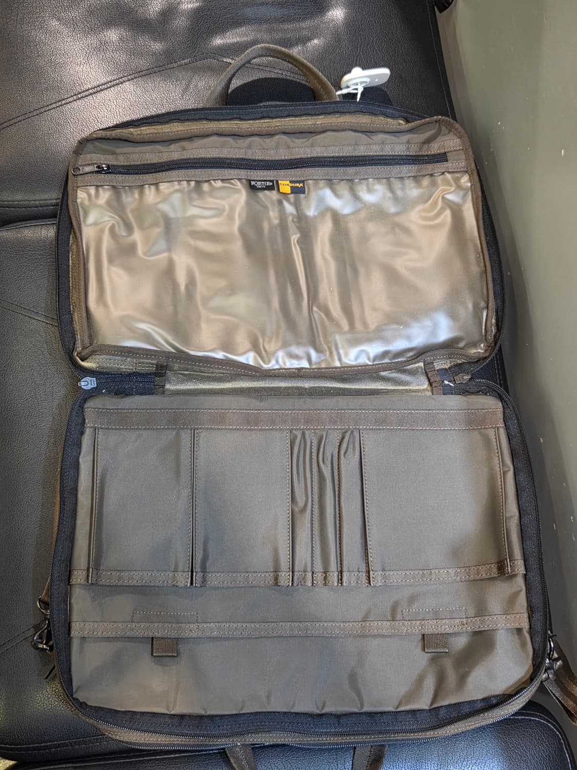 PORTER 포터 카키브라운 크로스백💯 상품이미지7