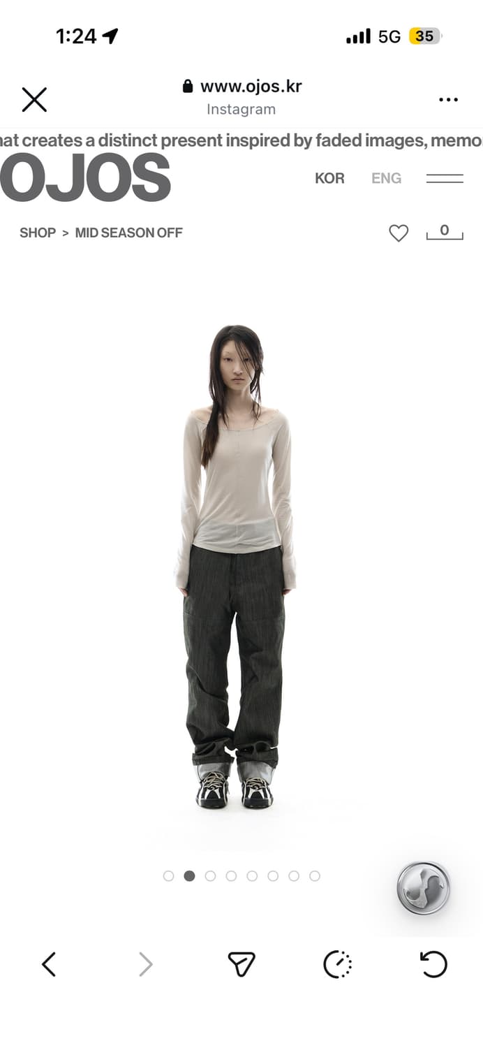 Flatseam Long Sleeve Top / Oatmeal 상품이미지1
