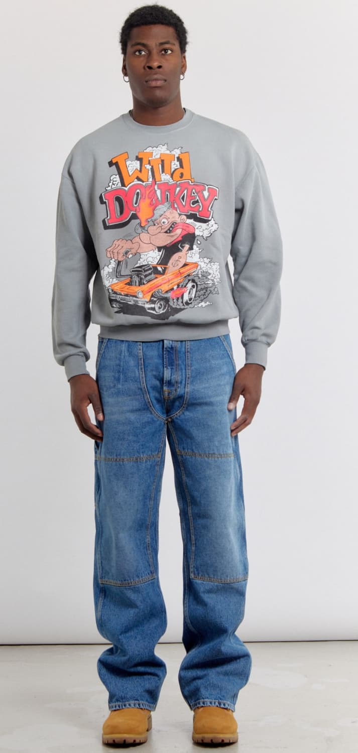 와일드동키 맨투맨 L 상품이미지1