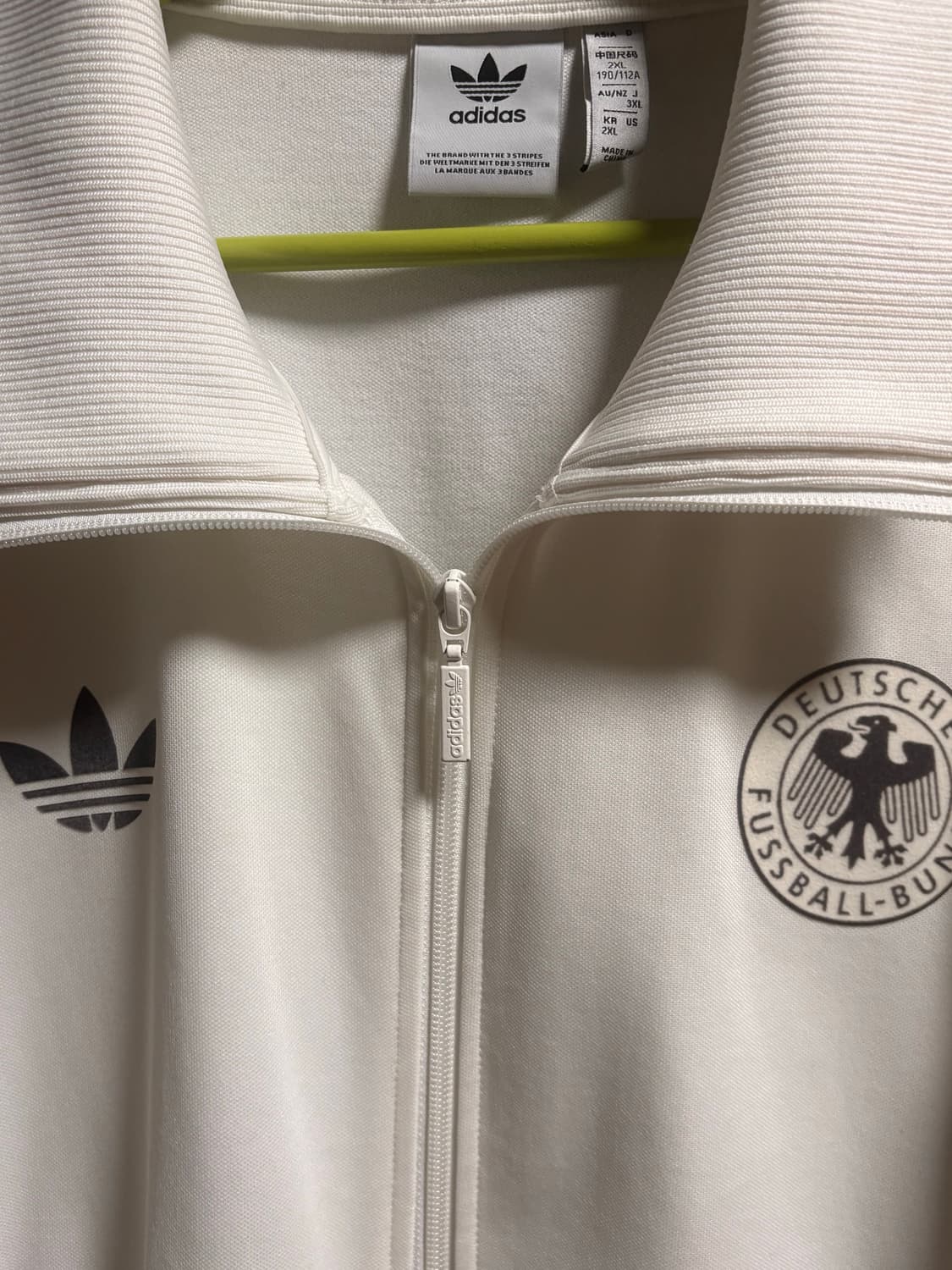 아디다스_독일 베켄바우어 트랙탑(흰색) _2XL 상품이미지5