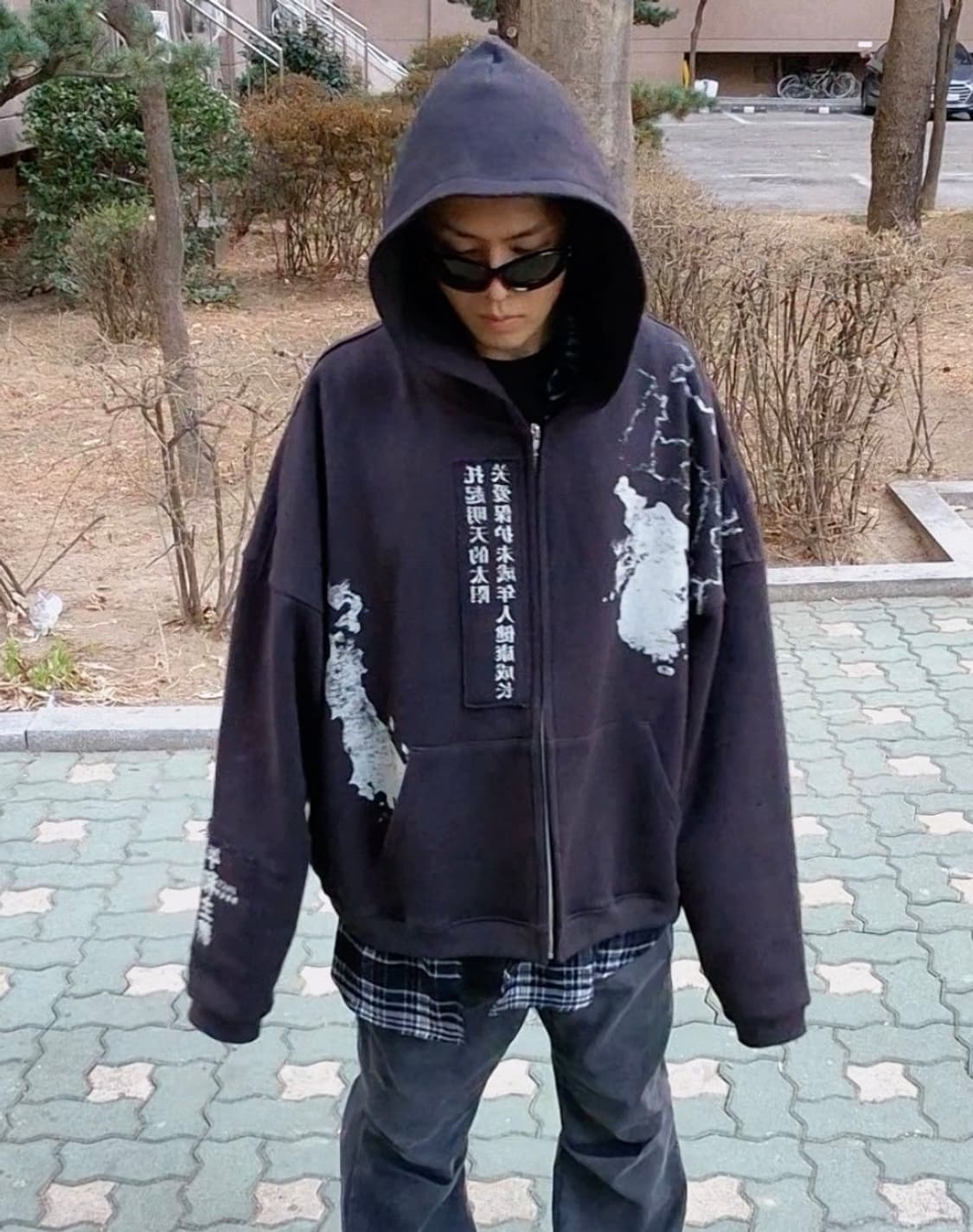 [OS] 젠틀 몬스터 X 메종 마르지엘라 MM104 레더 블랙 블루 상품이미지5