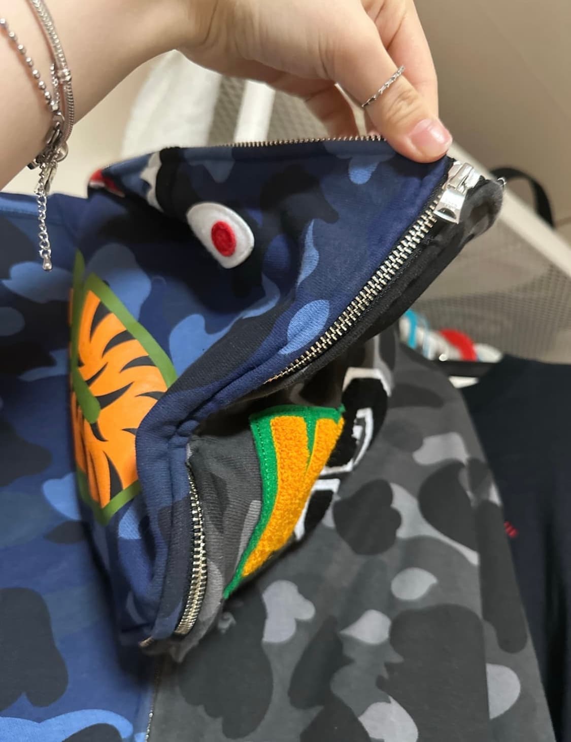 베이프 후드집업 세퍼레이트 상품이미지9